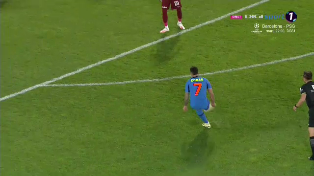 În ce stil pleacă Florinel Coman de la FCSB! Gol de generic înscris în derby-ul cu CFR Cluj_14