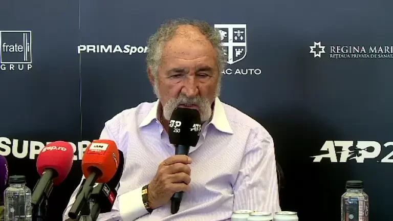 Ion Țiriac, moment amuzant alături de Nadia Comăneci