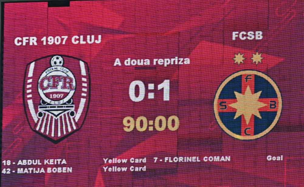 CFR Cluj a reacționat după ce fanii din Gruia au strigat &rdquo;campionii, campionii&rdquo; la finalul meciului cu FCSB