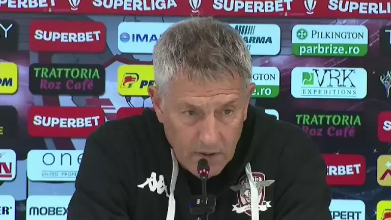 Conferință de presă Cristiano Bergodi după Rapid - Sepsi 0-1