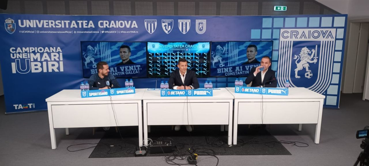 Din cine e format staff-ul lui Costel Gâlcă la Universitatea Craiova_5
