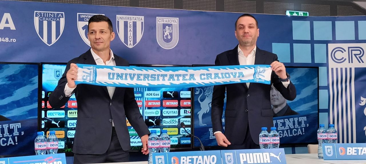 Din cine e format staff-ul lui Costel Gâlcă la Universitatea Craiova_7