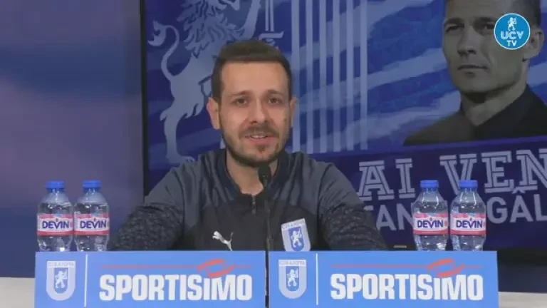 Costel G&acirc;lcă, primele declarații la Universitatea Craiova (17.04.2024)