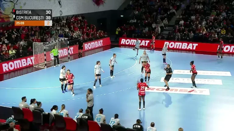 Gloria Bistrița - CSM București 32-42 a fost transmis de Pro Arena și VOYO (17.04.2024)