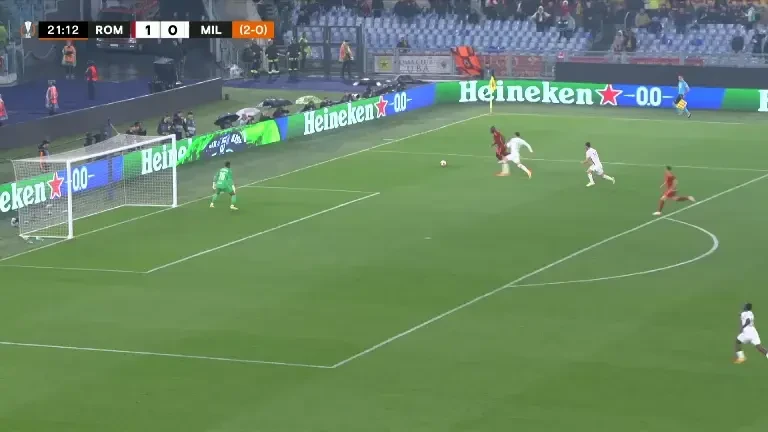 AS Roma - AC Milan 1-0: GOL Dybala 22' (Pro Arena & VOYO)
