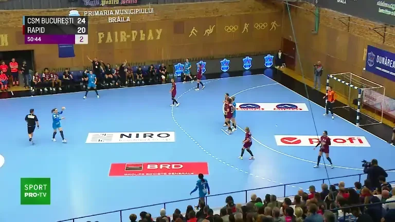 CSM București - Rapid 27-23. Seminfinale, Cupa Rom&acirc;niei (20.04.2024)