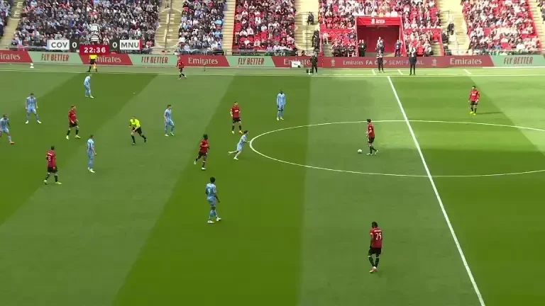 Coventry City - Manchester United: gol Scott McTominay