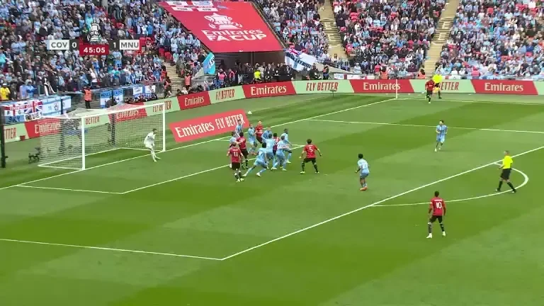 Coventry City - Manchester United: gol Harry Maguire