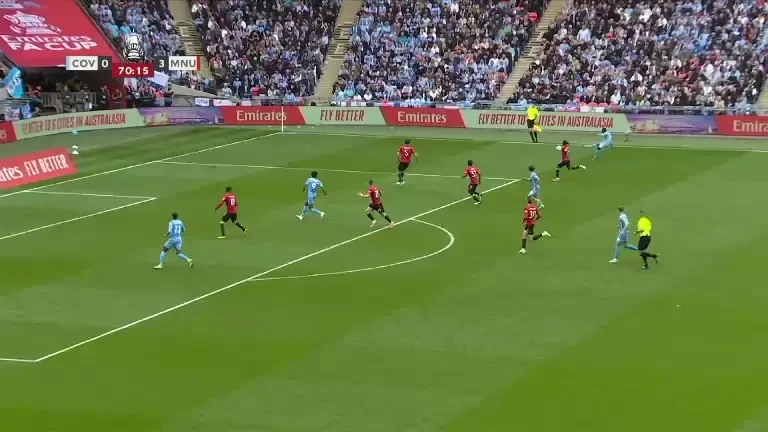 Coventry City - Manchester United: gol Ellis Simms