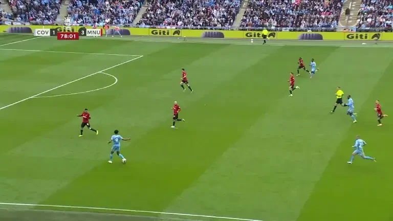 Coventry City - Manchester United: gol Callum O Hare