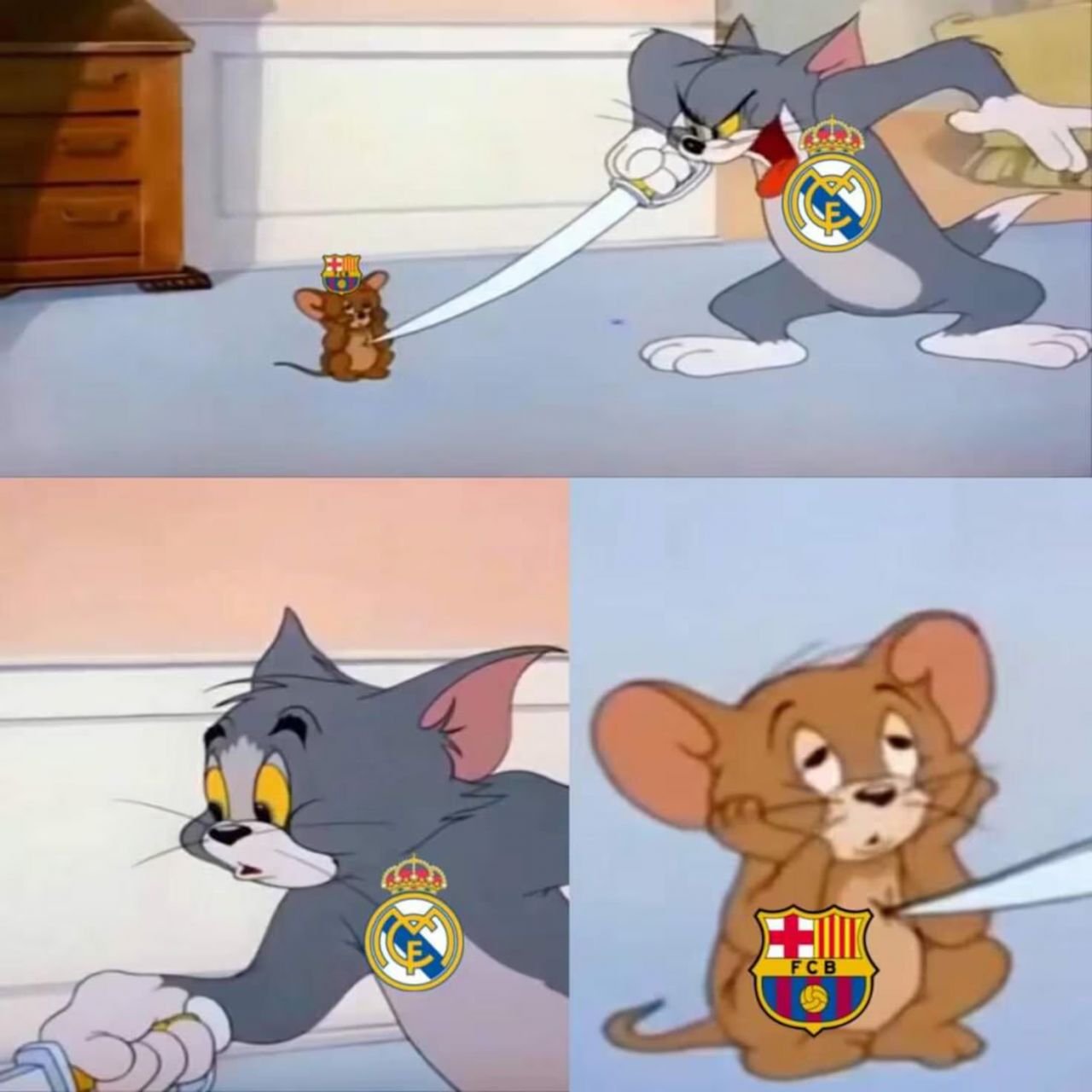 Fanii s-au dezlănțuit după El Clasico! Meme-urile apărute după ”thriller”-ul Real Madrid - Barcelona 3-2 _4