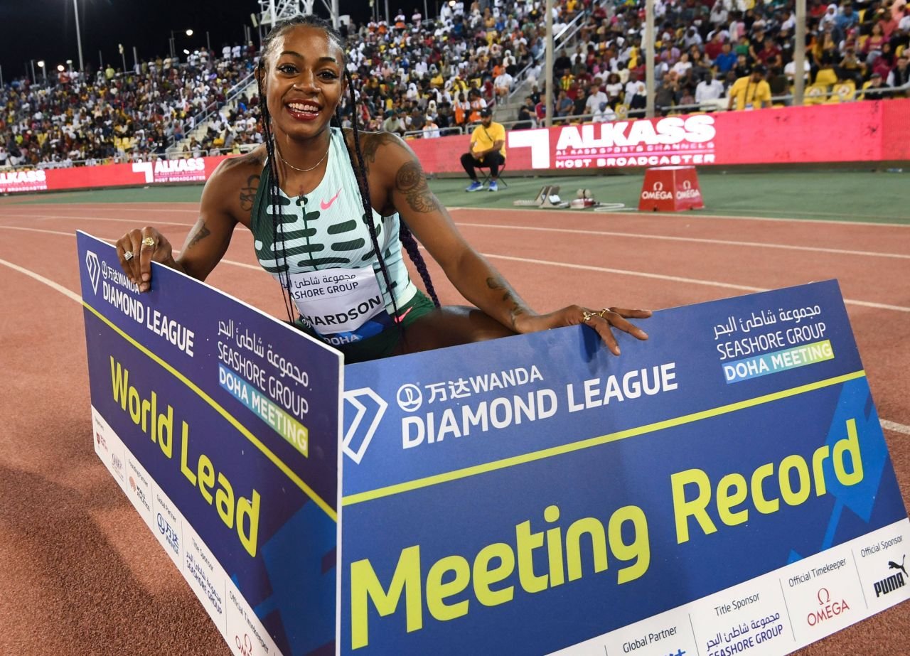 Extravaganta Sha'Carri Richardson, marea favorită la aurul olimpic la 100 de metri, a început sezonul!_19