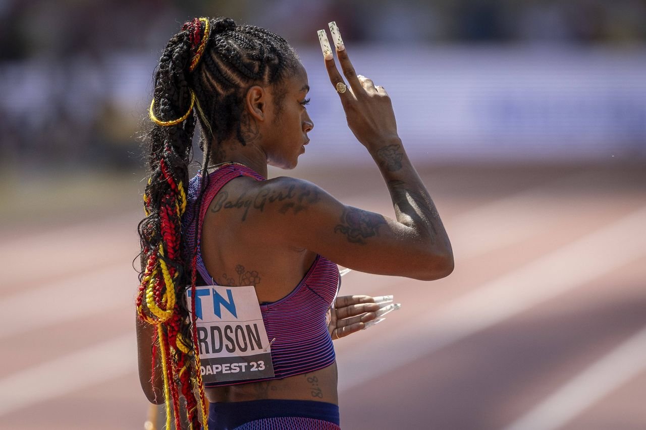 Extravaganta Sha'Carri Richardson, marea favorită la aurul olimpic la 100 de metri, a început sezonul!_20