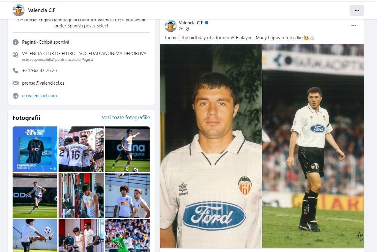 Valencia, greșeală de nepermis în privința lui Adrian Ilie, în ziua în care a împlinit 50 de ani! _7