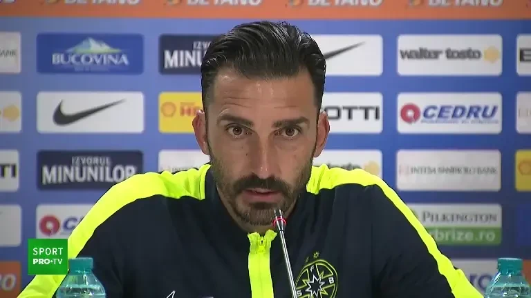 Conferința de presă susținută ce Elias Charalambous &icirc;naintea meciului cu Sepsi SOK (23.04.2024)