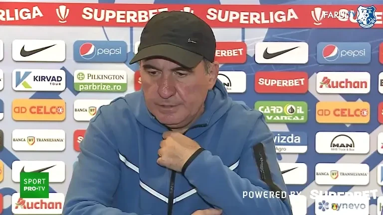 Gheorghe Hagi, declarații &icirc;nainte de Farul - Rapid (23.04.2024)