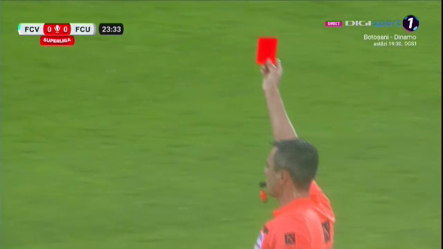 Specialistul Marius Avram a dat verdictul după ce Feșnic a eliminat un jucător în Voluntari - FCU Craiova_4