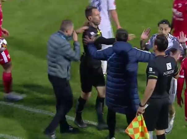Bogdan Andone a cedat nervos la Botoșani - Dinamo! Antrenorul a sărit la arbitrul meciului_6