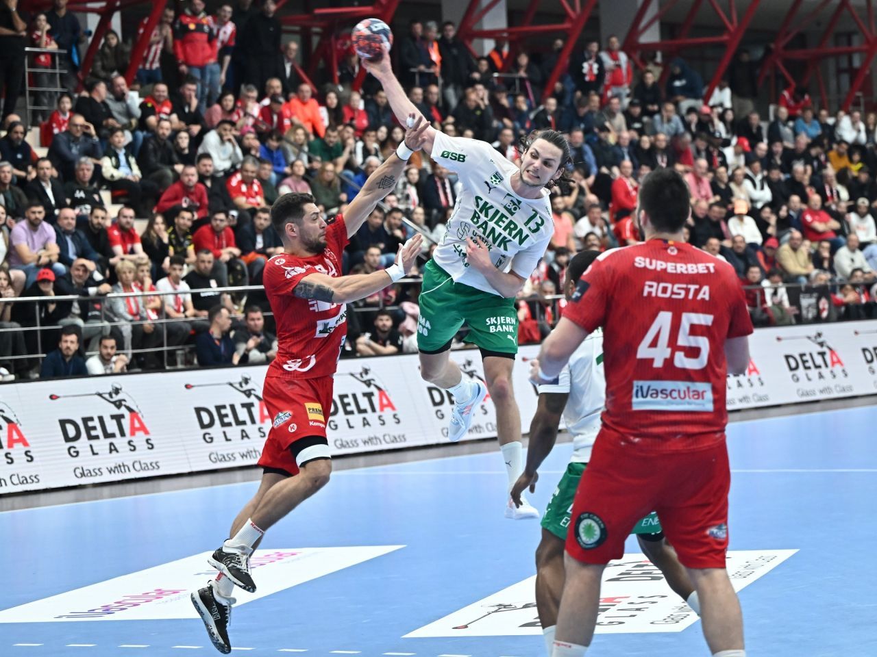 Dinamo – Skjern Handbold 28-27 | ”Dulăii”, cu un pas în Final Four_13