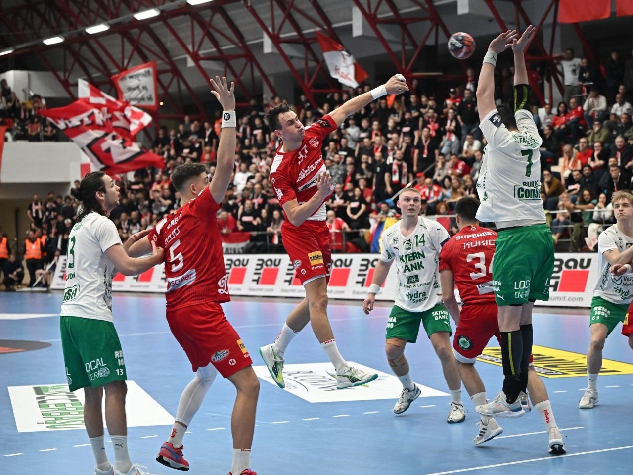 Dinamo – Skjern Handbold 28-27 | ”Dulăii”, cu un pas în Final Four_17