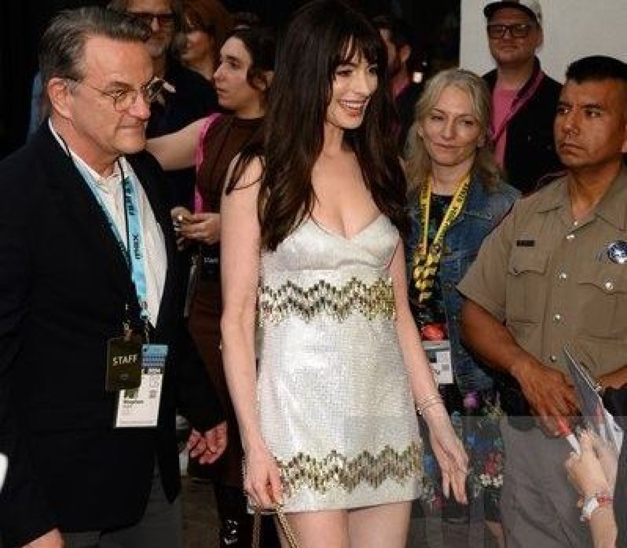 Reacția virală de bucurie a actriței Anne Hathaway când a aflat că Arsenal a deschis scorul! ”I love you”_1