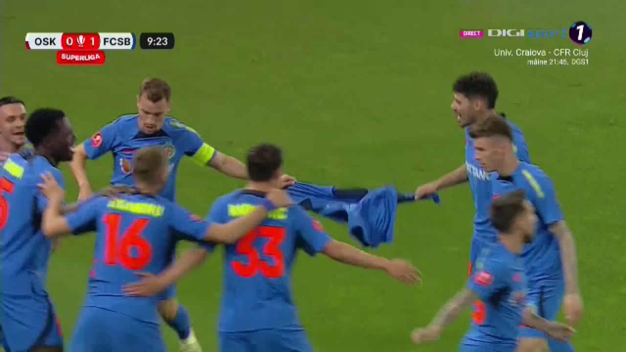 Cui i-a dedicat Florinel Coman golul marcat în Sepsi OSK - FCSB_2