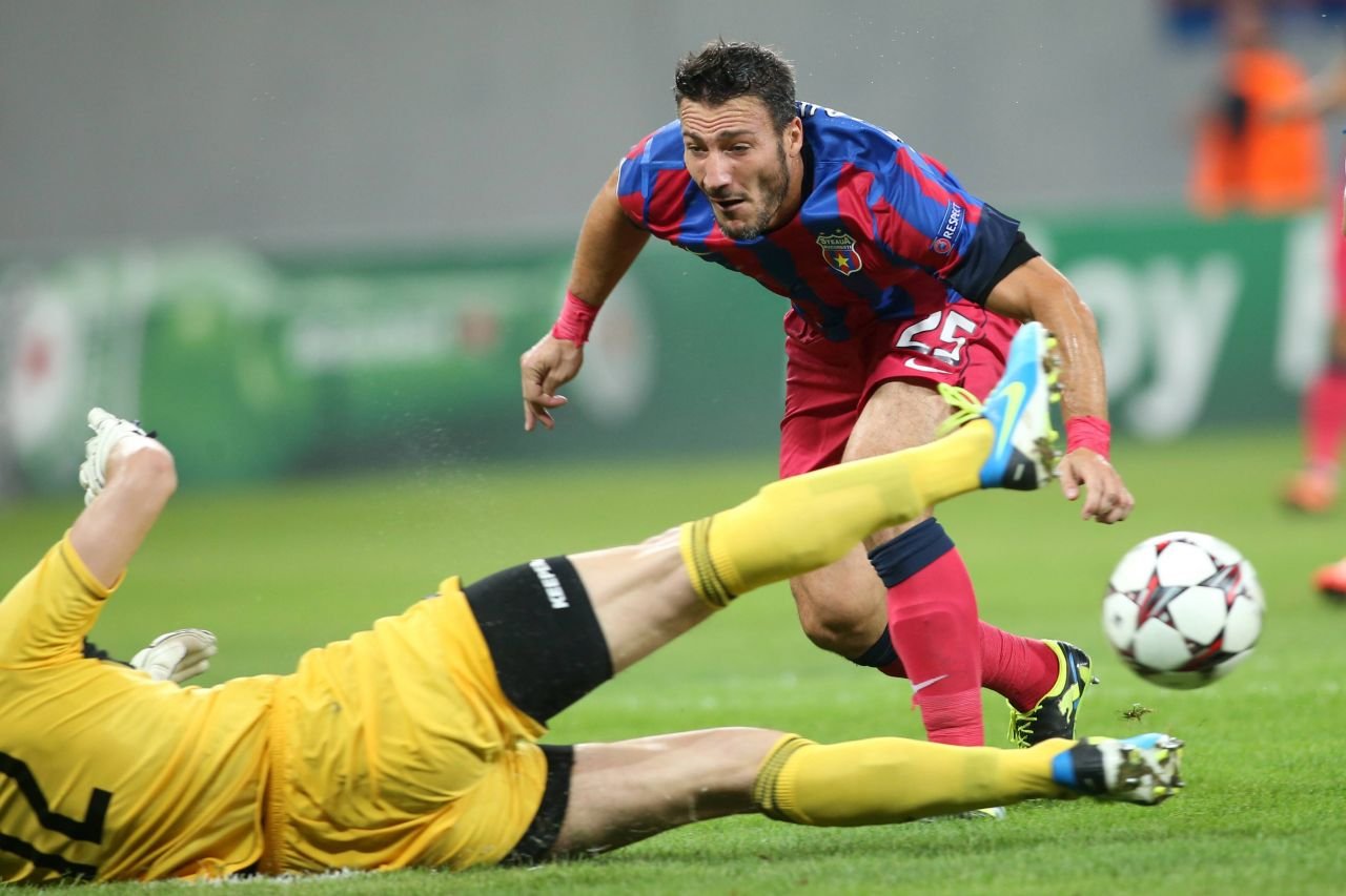 Federico Piovaccari, cu părul alb la 40 de ani, a înscris primul gol la noua echipă! Interviu cu ultimul marcator pentru FCSB în grupele Champions League_9