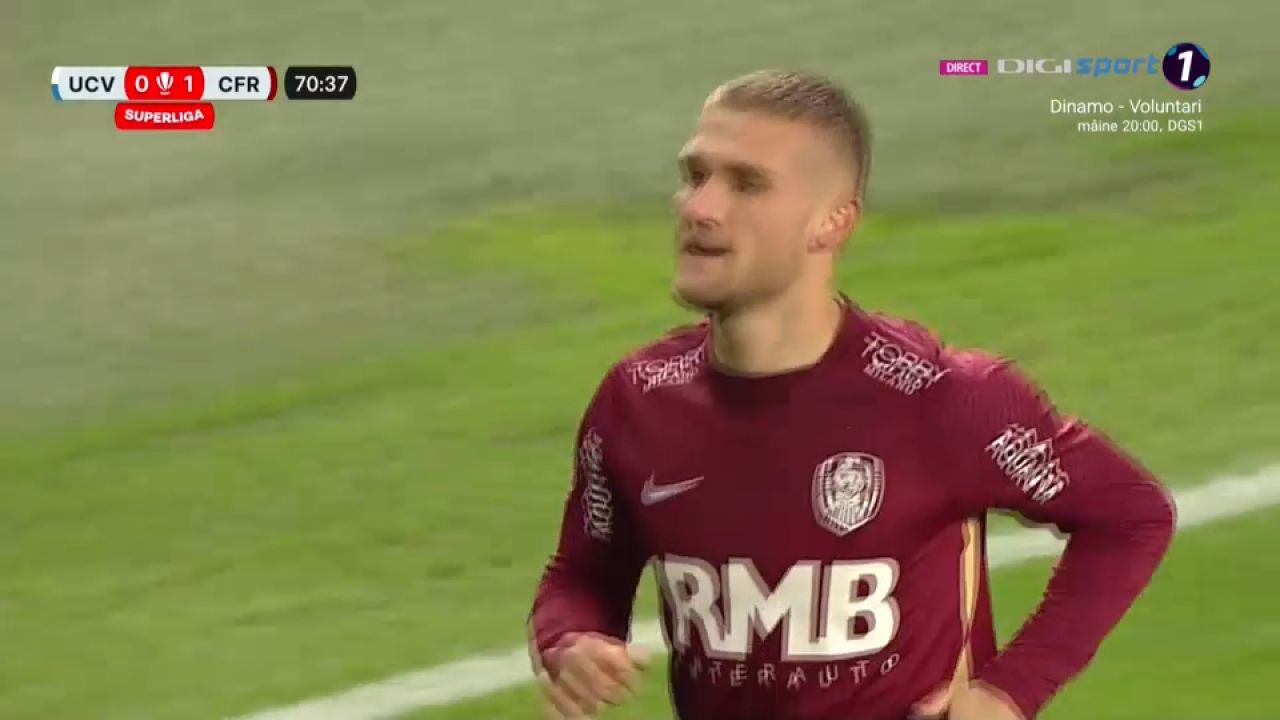 Universitatea Craiova - CFR Cluj 0-1 | Victoria ardelenilor aprinde lupta pentru locurile de Europa_1