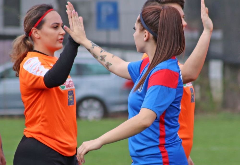 Cum se descurcă fetele lui Gigi Becali &icirc;n Liga 2 Feminin. FCSB, depășită de Vulpițele Galbene, Liceenii Topolog sau Fair Play Joc Cinstit