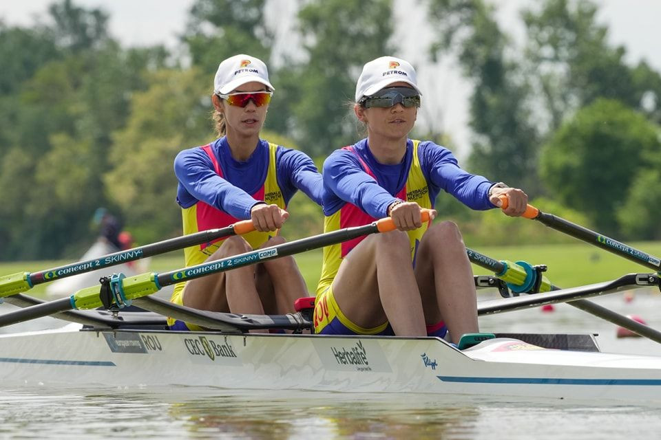 Aur pentru Rom&acirc;nia la Europenele de canotaj! Gianina van Groningen şi Ionela Cozmiuc, primele la dublu v&acirc;sle (categoria ușoară)
