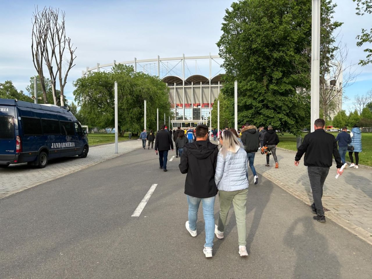Arena Națională, luată cu asalt de fani cu două ore înainte de startul meciului FCSB - Farul _9