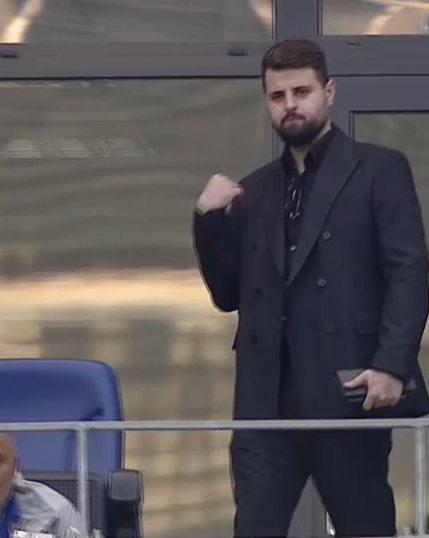 Prima apariție publică a lui Adrian Mititelu Jr după ce a ieșit din comă! Cum a fost surprins la FCU – U Cluj_10