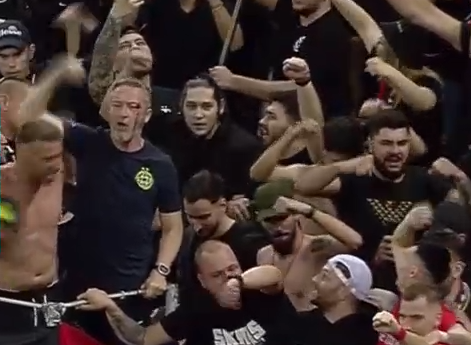 A comis-o! Mihai Stoica, plin de sânge la sărbătoarea de titlu a FCSB-ului! Un jucător al roș-albaștrilor i-a spart arcada_2