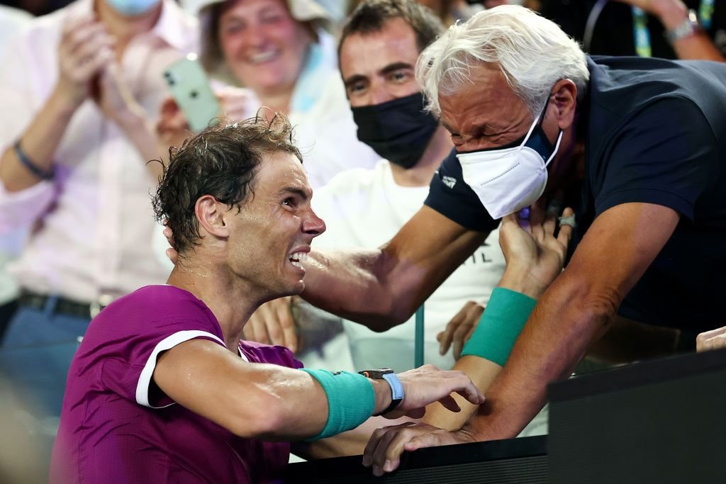 Rafael Nadal, lovitura săptămânii și victorie contra numărului 11 ATP, la Madrid: Vini Jr. și Zidane au asistat la meciul său_40