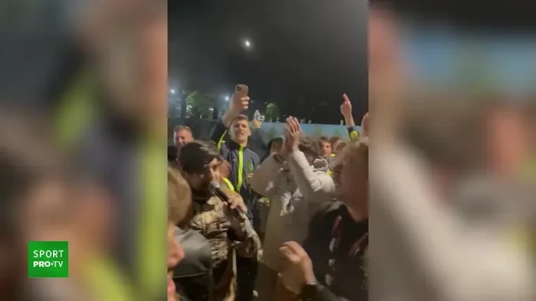 Elias Charalambous și Mihai Pintilii, spectacol după câștigarea titlului (sursa: Instagram)