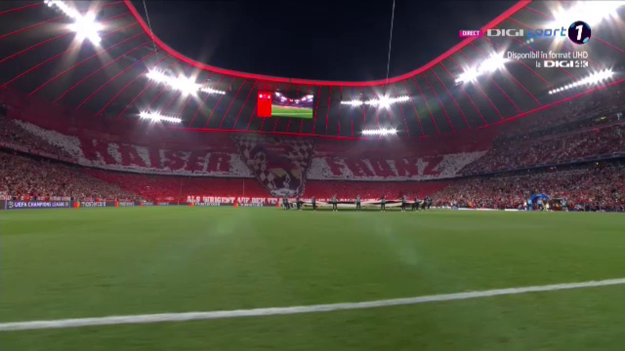 Coregrafia inedită pregătită de fanii lui FC Bayern la meciul cu Real Madrid_2
