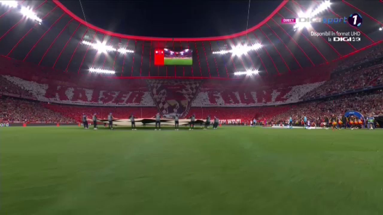 Coregrafia inedită pregătită de fanii lui FC Bayern la meciul cu Real Madrid_8