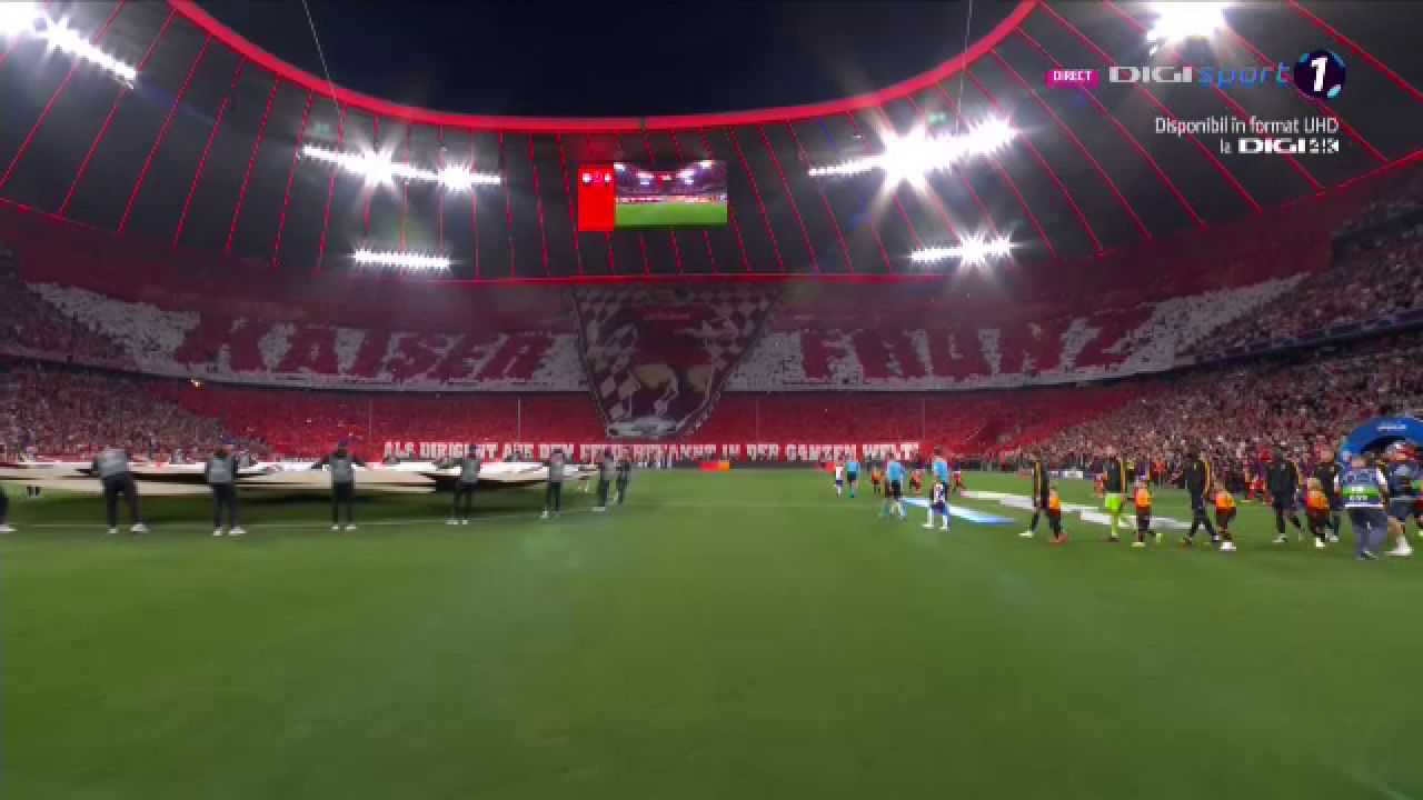 Coregrafia inedită pregătită de fanii lui FC Bayern la meciul cu Real Madrid_12