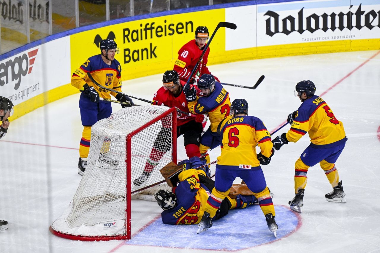 Scandal în Ungaria, după ce România i-a învins pe maghiari la Mondialul de hochei pe gheață: