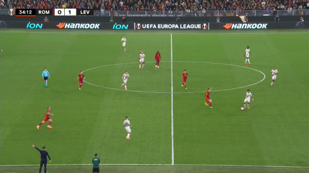 Europa League | AS Roma - Bayer Leverkusen 0-2 a fost în direct pe Pro Arena & VOYO_1