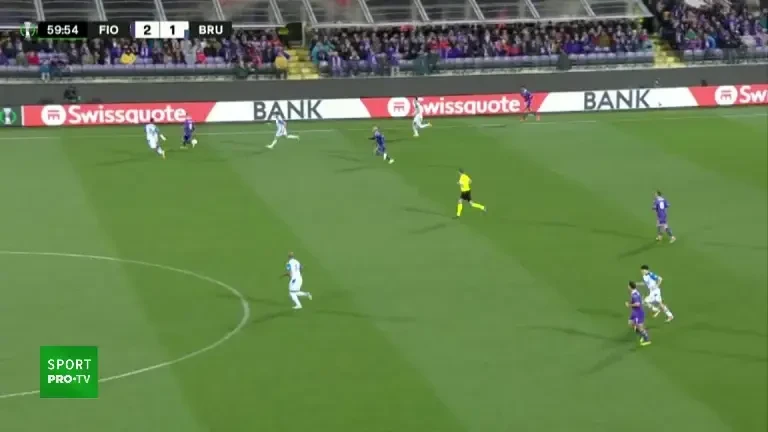 Fiorentina - Club Brugge 2-1 | Cartonaș roșu Onyedika (Pro Arena VOYO)