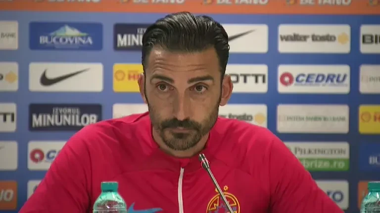 Elias Charalambous a dezvăluit ce jucători va trimite pe teren la meciul cu Universitatea Craiova (04.05.2024)