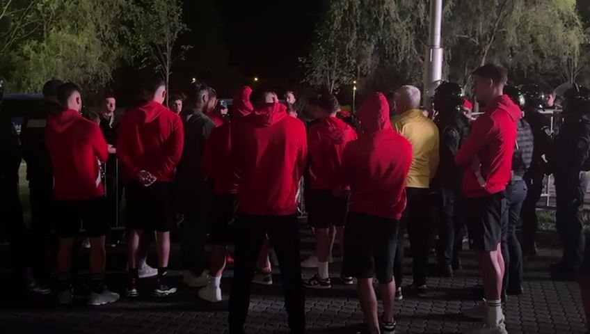 Jucătorii lui Dinamo, băgați în ședință imediat după meciul de pe Cluj Arena: 