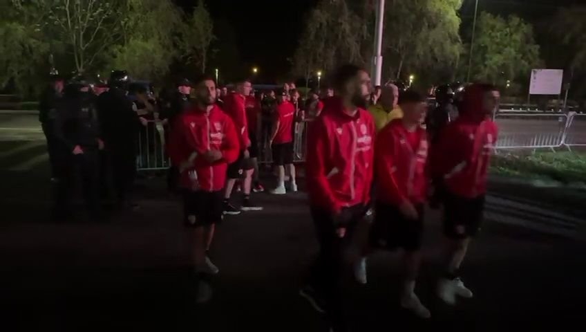 Jucătorii lui Dinamo, băgați în ședință imediat după meciul de pe Cluj Arena: 