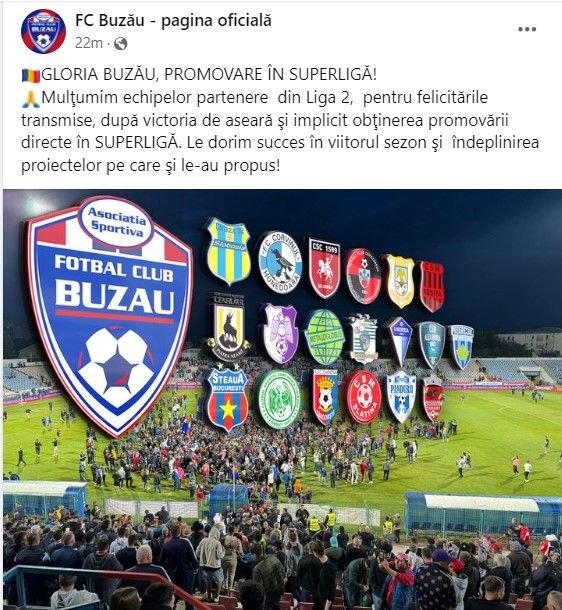 Cui a mulțumit pentru felicitări Gloria Buzău după promovarea în Superligă. Nu e localnicul Marcel Ciolacu!_2