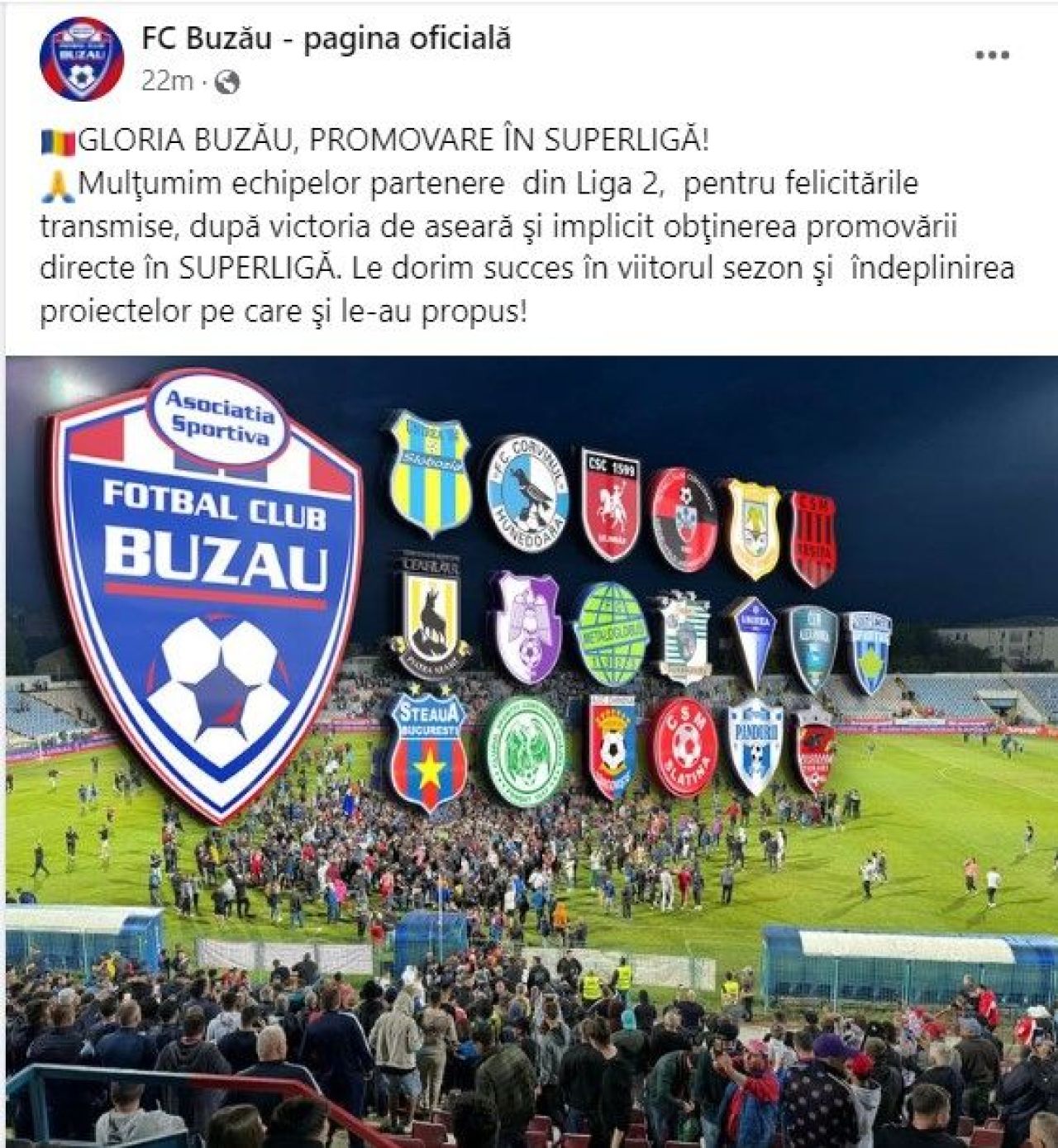 Cui a mulțumit pentru felicitări Gloria Buzău după promovarea în Superligă. Nu e localnicul Marcel Ciolacu!_2