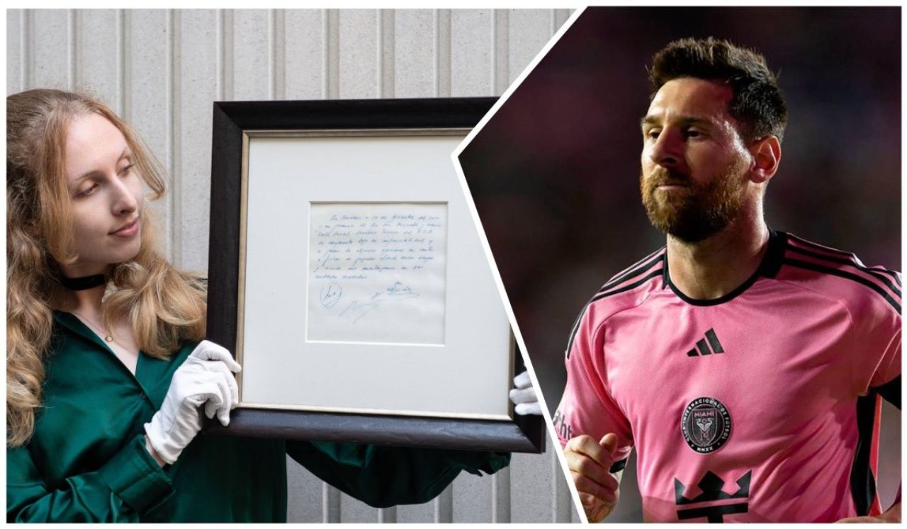 Cel mai scump șervețel din lume! Sute de mii de euro pentru primul contract al lui Lionel Messi, redactat într-un restaurant_1