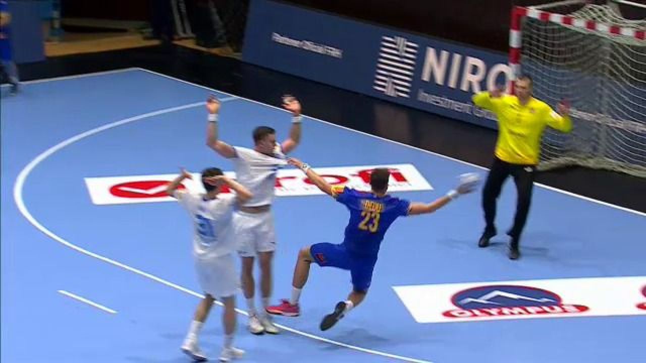 România - Cehia 31-30 (15-11). Victorie chinuită în prima manșă a play-off-ului pentru CM 2025. Tricolorii au avut avans de șapte goluri în actul secund_1