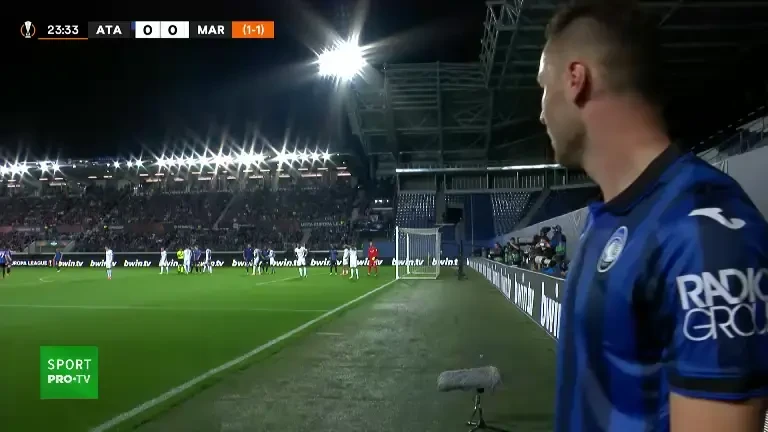 Atalanta - Marseille | Dublă ocazie a italienilor (min.24)