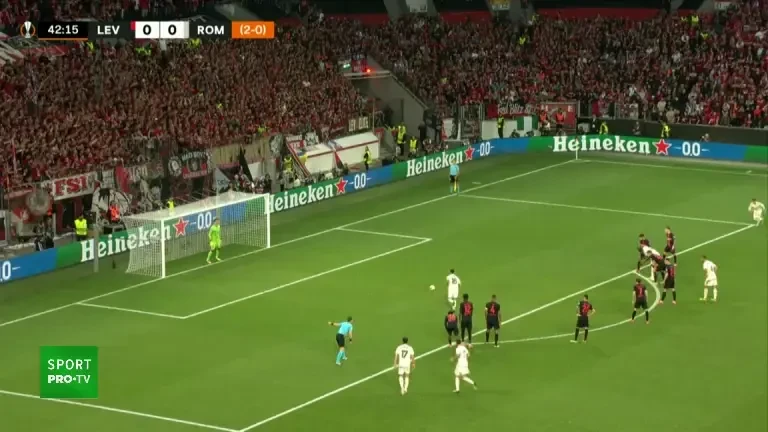 Bayer Leverkusen - AS Roma0-1: GOL Paredes min 43 (Pro Arena VOYO)